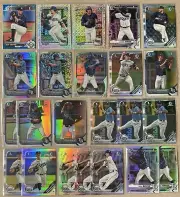 Tampa Bay Rays Bowman Chrome Draft 1st Refractor Lot INVESTMENT