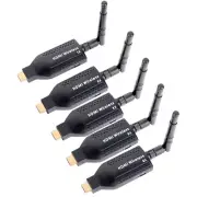 1080P 150m Wireless HDMI Extender 1TX To 4RX PC To TV Video Transmitter Receiver