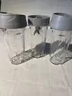 3 Cups 18 Onz with Lids Cup and Blade Nutri Ninja