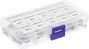 TEMPNAP 300-piece Ceramic Capacitor Kit Assorted Sizes 10pf-100nf for Electronics Projects and Diy