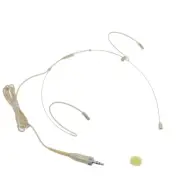 e40 Double Hooks Headset Microphone For Sennheiser XS EW100 300 500 AVX Digital
