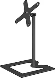 Single Monitor Stand for 13" - 23.8" Screens, Full Metal Brushed Craft, Independent Monitor Arm, VESA Monitor Desk Mount with Swivel, Tilt, Rotate, VESA 100x100