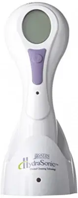 Satin Smooth Hydrasonic Professional Dermal Cleansing Brush with Touch Light LCD