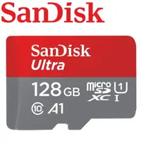 在飛比找樂天市場購物網優惠-【公司貨】 SanDisk 128GB Ultra micr