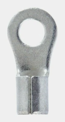 Jandorf Terminal RING 5pk 12-10 Ga. No. 8 Stud Size SILVER Uninsulated 60833 NEW