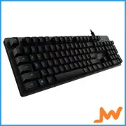 Logitech G512 Carbon LightSync RGB Gaming Keyboard - GX Red Linear