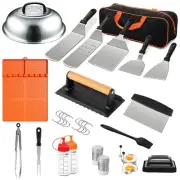 28PCS Griddle Accessories Kit, Flat Top Grill Tools for Blackstone and Camp C...
