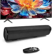 TV Sound Bar,Mini Soundbar, Bluetooth 5.0 Bar Speaker 50W 16'' Compact TV Speaker with Built-in DSP,with ARC/Optical/AUX Connection,3 Equalization Modes,Home Theater 3D Surround Sound