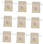 Cabilock 10Pcs Refillable Lavender Sachet Bags Packing Bags for Dried Flowers Elegant Decorative Sachet Holders for Home Decor Simple Style