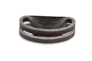 1/2 X 18 Inch 36 Grit Aluminum Oxide Air File Sanding Belts, 20 Pack