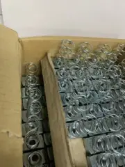 86 - Cooper N228 Zinc 3/8 Spring Lock Nut Lot