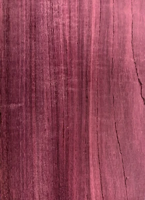Purpleheart board aka amaranth, roxinho, violeta, Peltogyne spp.