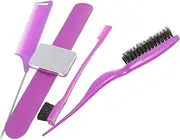 AUTSUPPL Professional Hair Dye Comb Clasp Circle Portable Hair Salon Tools for Home or Barber Shop Use