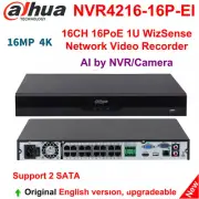 Dahua NVR4216-16P-EI 16CH 16PoE 2SATA 4K 16MP WizSense NVR AI Recorder SMD+ US