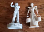 Woman Medal of Honor winner plus a Glencoe toys Lady