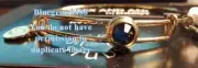 Alex and Ani Sacred Studs Montana Blue Intuition Bangle Gold Plated