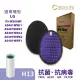 【Cleanrite淨芯】淨芯Cleanrite適用LG 樂金 大白 HEPA H13 蜂巢式 活性碳 空氣清淨機 濾網(濾心)