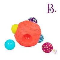 在飛比找momo購物網優惠-【B.Toys】波麗觸覺感統球組(葡萄柚)