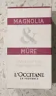 L Occitane MAGNOLIA & MURE Perfumed Soap 4.4 oz. 125 g. New In Box