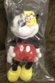Disney Mickey Mouse 90 Years Pie Eye Mickey 8" Plush NWT