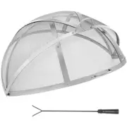 Firepit Spark Screen Lid 30 In. Dia. Outdoor Firepit Ring Cover round Accessorie