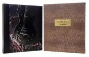 JIMMY PAGE + THE ANTHOLOGY + GENESIS SIGNED LEATHER LIMITED TO 2500
