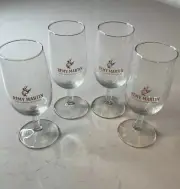 Special Gift Pack Remy Martin Cognac Brandy Wine Stem Glasses Set of 4