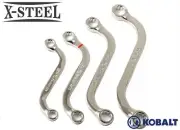Kobalt USA S Type Obstruction Ring Spanner Metric 4pc:10x11,12x13,14x15,16x17mm