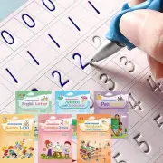 Magical Handwriting Workbook Reusable Calligraphy Tracing Practice Copybook Larg