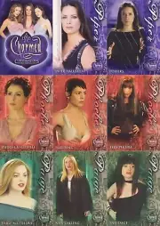 CHARMED CONVERSATIONS 2005 INKWORKS COMPLETE BASE CARD SET 72 TV