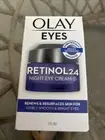Olay Eye Retinol 24 Night Eye Cream Renews & Resurfaces Skin Youthful Skin 15ml
