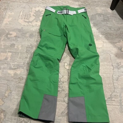 Stio NWT S-Alpine Green Lime Environ Ski Snow Pant 100199-752 Women's Small $419