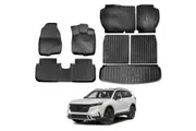 Boot Liner Back Seat Protector Floor Mats for Honda CR-V 7-Seat CRV 2023-2025 Carpet Cargo Trunk Mat Luggage Tray