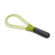 Joseph & Joseph Twist 2-in-1 Flat/Balloon Kitchen Baking Cooking Whisk Grren