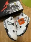 Jordan 4 Retro White Cement 2025 Mens 10 Brand New With Box In Hand