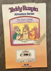Teddy Ruxpin Adventure Series The Third Crystal Book and Cassette Tape