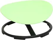 Fenteer Swivel Chair for Kids Wobble Chair Practical Improve Balance Rotating Stool Sensory Rotating Chair for Children Party Bedroom, Green