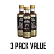 Top Shelf Still Spirits Rye Whiskey Essence Flavouring Spirit - 3 Pack Value