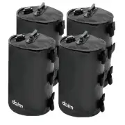 daim tarp tent weight multi weight with band tape 10L black 4 pieces tarp t 62