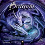 2025 Dragons by Anne Stokes Wall Calendar