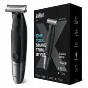 Braun Series X XT5100 Wet & Dry Beard Trimmer Shaver, Electric Razor for Men, with 6 attachments [XT5100]