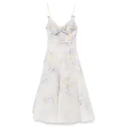 [ZIMMERMANN] Crush Twist Front Midi Dress