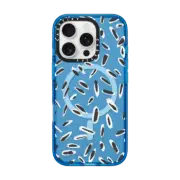 iPhone 16 Pro Impact Case MagSafe Compatible Brushed Cheetah Black