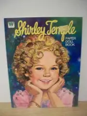 Vintage Shirley Temple Paper Doll Book by Whitman 1976 Unused Uncut