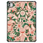 iPad Pro 11-inch (M4) iPad Impact Case sarilmak palm fire orange floral