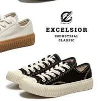 在飛比找蝦皮購物優惠-Excelsior韓黑白餅乾鞋全新附盒
