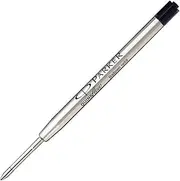 PARKER QUINKflow Ballpoint Pen Ink Refill, Medium Tip, Black, 1 Count