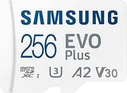 256GB MicroSD Memory Card for Samsung Tab A9, A9+, Tab S9 FE Tablet PCs Class 10 UHS-1 U3 V30 Micro-SD + Digi Wipe Microfibre Cloth