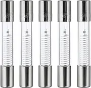 BOJACK 750mA 5kV 6 x 40mm High Voltage Microwave Oven Fuses 0.24 x 1.6 inch 0.75 Amp 5000 Volt Glass Tube Fuse (Pack of 5)