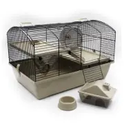 Rodent Cage Victor 2+ Beige 51x33x33 CM Hamster Mouse Racing Accessories New